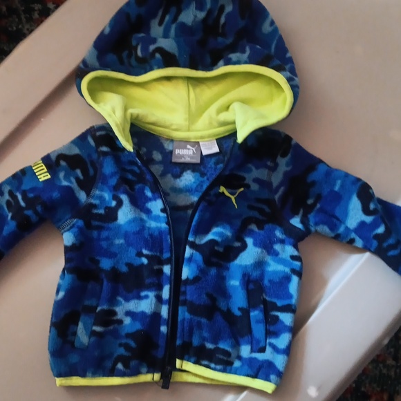 Puma fleece jacket and pants set - Picture 3 of 4